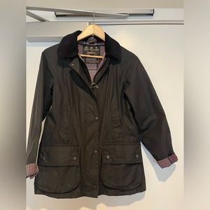 Barbour - Beadnell Waxed Jacket - USA size 2